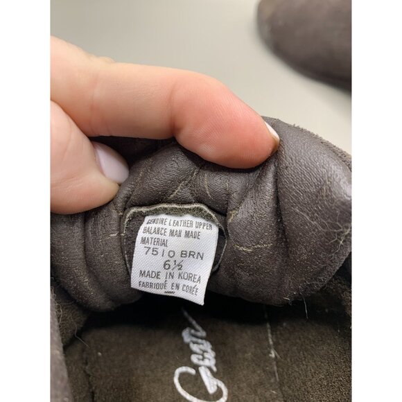 Vintage 90’s Women’s Size 6.5 Brown & black Suede LA Gear Chukka Boot Fashion - Picture 9 of 13